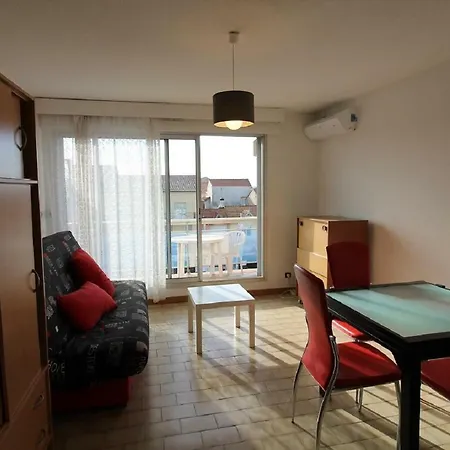 Studio Balcon Vue Mer - 34517123 Valras-Plage